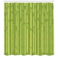thumbnail image 3 of Ambesonne Branches Shower Curtain, Cartoonish Jungle Botany, 69"Wx84"L, Avocado Green Olive Green, 3 of 3