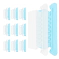 thumbnail image 4 of Miangastore 20Pcs Hanging Folder Tabs Hanging File Inserts File Folder Labels Small Hanging File Tabs, 4 of 9