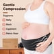 thumbnail image 3 of Cinturón de maternidad CHAO soporte de vientre suave y Transpirable Negro L, 3 of 5