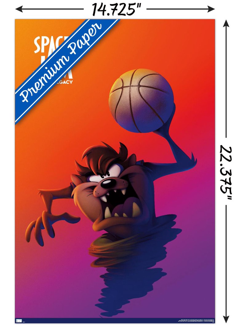 Space Jam: A New Legacy - Tasmanian DeVil One Sheet Wall Poster