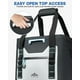 thumbnail image 4 of Mochila Cooler Lekesky con aislamiento suave para 20 latas, a prueba de fugas, 4 of 6