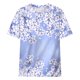 thumbnail image 4 of Fiudx Liquidación de Ahorros de Verano Camiseta Estampada a La Moda para Mujer, Blusa de Manga Corta, Tops Informales con Cuello Redondo, 4 of 4
