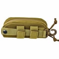 thumbnail image 3 of Nylon Hard Shell Eyeglass Case - Durable Protective Eyewear Holder With Secure Closure In Army Green - For Reading Glasses,Sunglasses,Prescription Glasses,Travel,Everyday Use, 3 of 5