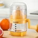 thumbnail image 2 of Citrus Juicer Manual Handheld Orange Juicer Yellow Portable Press For Lime And Grapefruit Fruit Extractor With Handle, 2 of 5