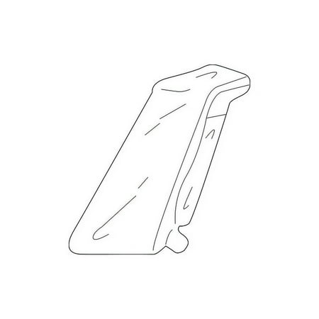 Genuine OE Honda Outer Cover - 82151-SDA-A02ZA Fits select: 2003-2004 HONDA ACCORD