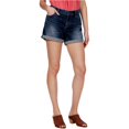 thumbnail image 2 of Lucky Brand Womens Cuffed Casual Denim Shorts, Azul, 32 Lucky Brand Mezclilla, 2 of 2