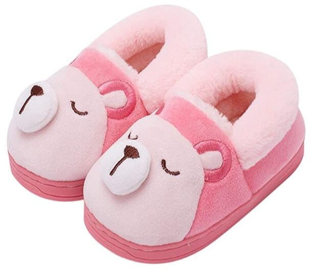 pink slip on slippers