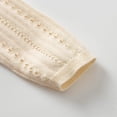 thumbnail image 5 of Gubotare Baby Girl Cardigan Sweaters Girls Classic Knit Cardigan Sweater Crewneck Button Front Outerwear Kids Toddler Girls 2T 3T (Beige,2-3 Years), 5 of 9