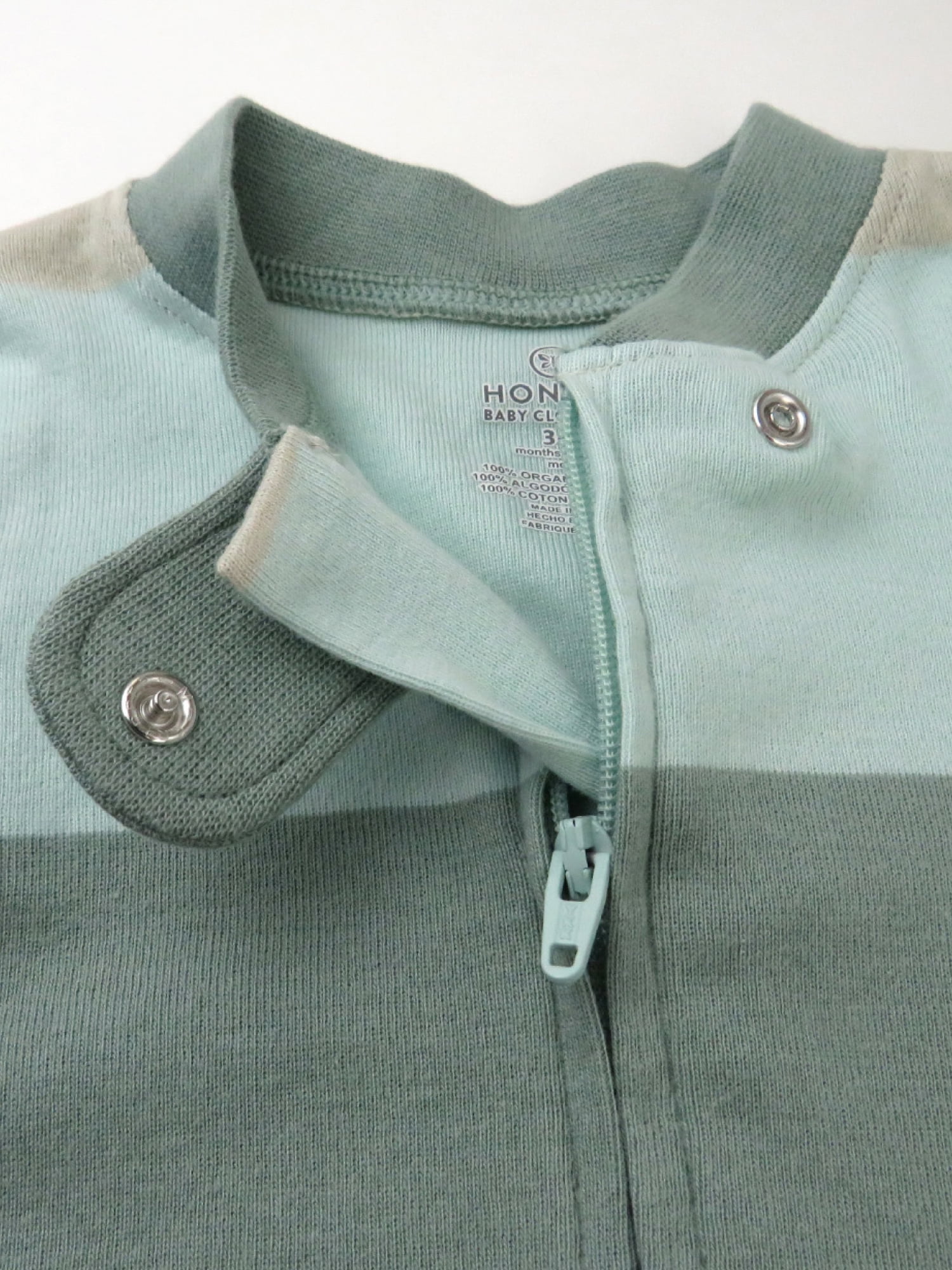 Honest Baby Clothing Baby Boy or Girl Gender Neutral Organic Cotton Sleep N Play (Preemie-9 Months)