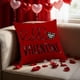 thumbnail image 2 of Specollect 1 Pcs Valentines Day Heart Pillowcase Linen Sofa Cushion Cover Festive Home Decor for Living Room Bedroom 17.72*17.72 in, 2 of 8
