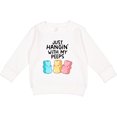 thumbnail image 2 of Inktastic Easter Just Hangin' with My Peeps Toddler Sweatshirt, 2 of 4