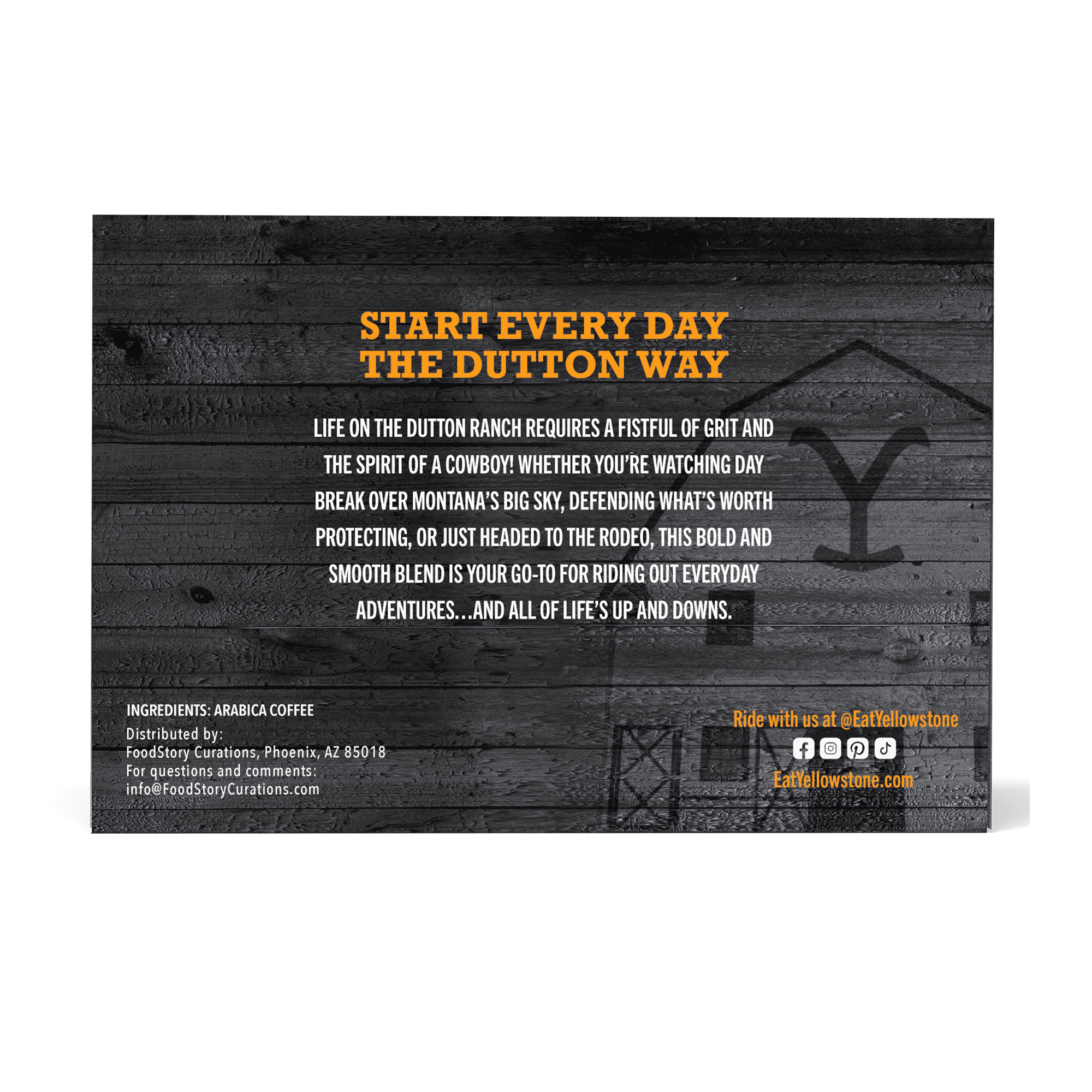 Yellowstone Bunkhouse Medium Roast Coffee Single Serve Pods 12 ct, 3 pack