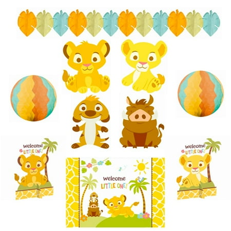 Baby Lion King Sweet Circle Of Life Room Decorating Kit 10pc