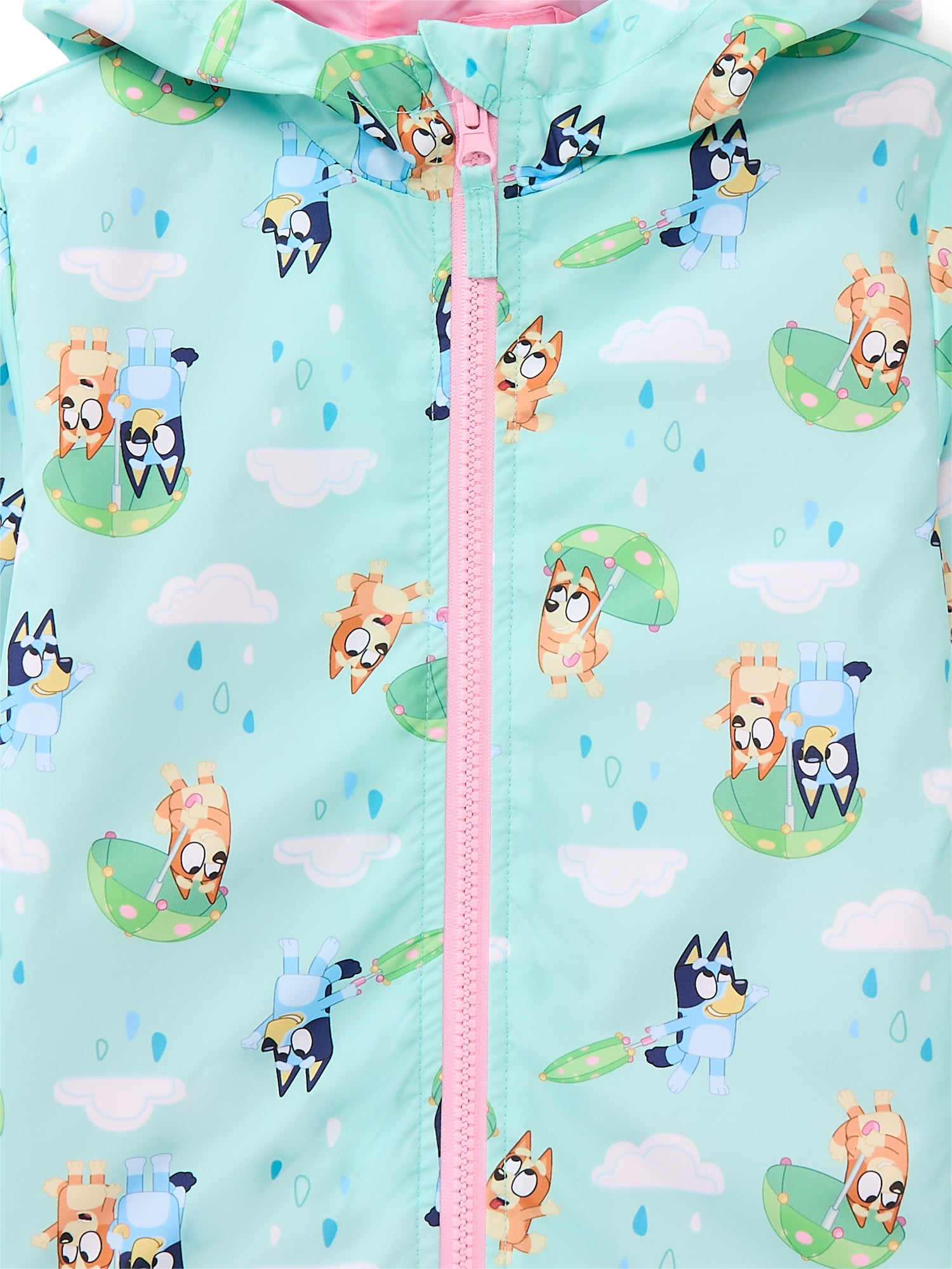 Character Toddler Rain Jacket with Hood, Sizes 2T-5T