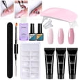 thumbnail image 4 of 11-Piece Nail Extension Gel Set S232-01N - Nail Extension Starter Kit for Beginners, 3 Colors X 15Ml, Sets & Kits Easter Mother'S Day Nail Extension Makeup Organizers, 4 of 7