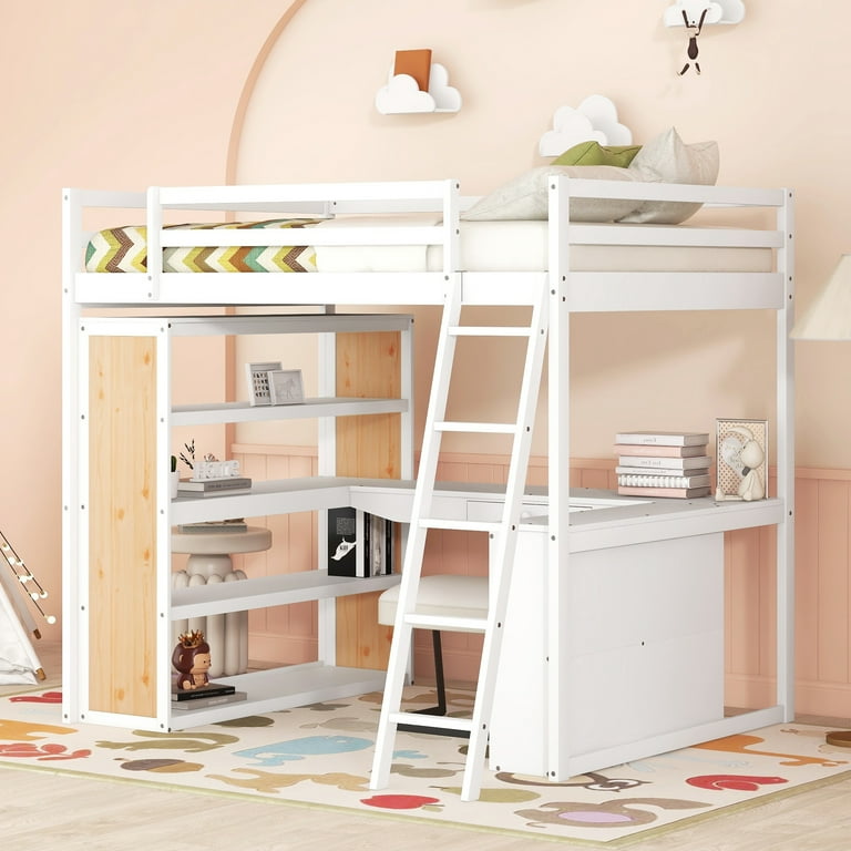 Pottery barn full sale size loft bed