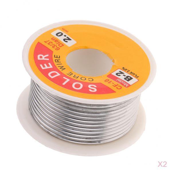 2 De Estaño, Resina, Resina, Resina, Núcleo, Alambre De Soldadura Para Soldadura Eléctrica De 2,0 Mm