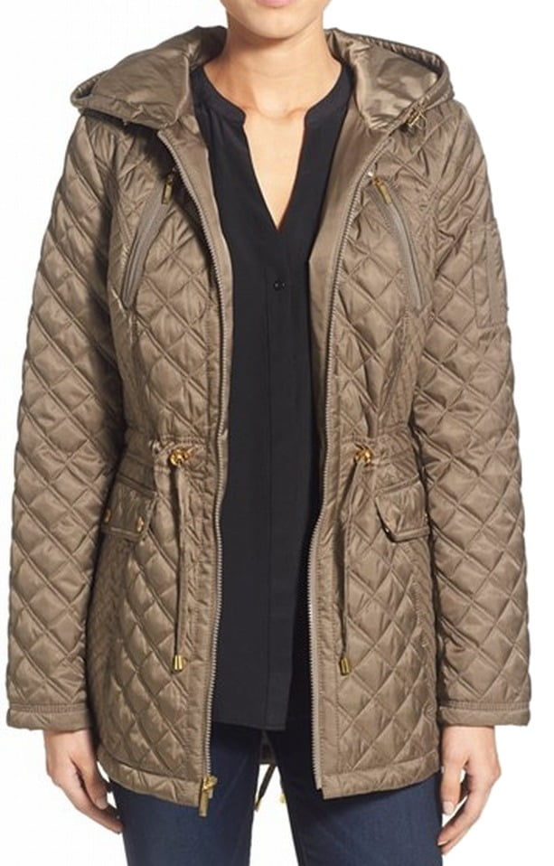 Laundry Laundry NEW Olive Green Women Size PP Petite Quilted Puffer