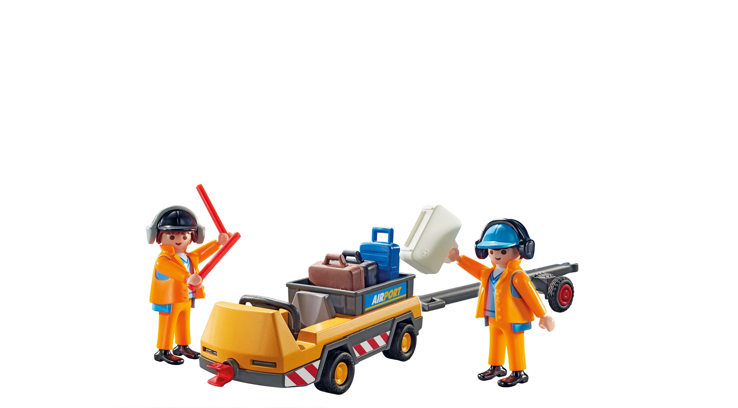 playmobil aircraft tug