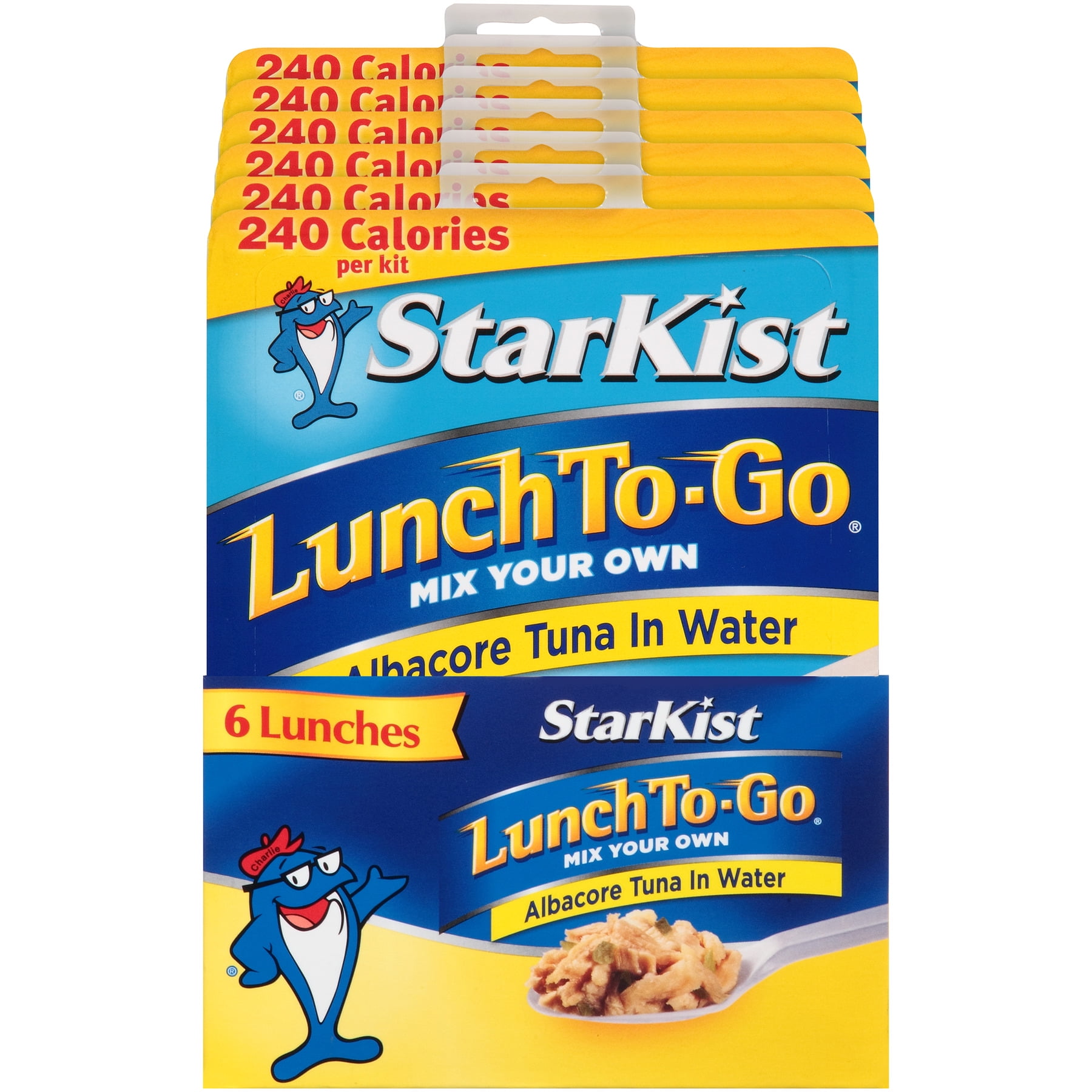 StarKist® Lunch ToGo® Mix Your Own Kit Albacore Tuna in Water 64.1 oz