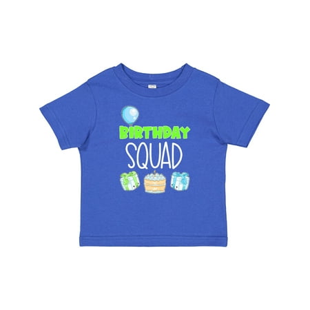 

Inktastic Birthday Squad Balloon Cake and Presents Gift Baby Boy or Baby Girl T-Shirt