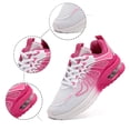 thumbnail image 6 of KANG Fashion Women's Two-Tone Lace-Up Sneakers, Breathable Mesh Running Shoes, Lightweight and Comfortable Casual Walking Trainers for Outdoor Sports Purple 36, 6 of 9