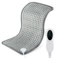thumbnail image 1 of Heating pad - Electric heating pads - Warming back pad - LCD controller with 10 heat settings and 3 timers, 1 of 5