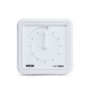 Time Timer Braille 8 60-Minute Visual Timer - Black Disk
