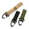 thumbnail image 4 of SIEYIO 3 Pcs 360 Degree Rotating Nylon Webbing Buckle Tactically Carabiner Belt Clip, 4 of 10