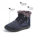 thumbnail image 2 of Linenghs Women's Shoes Cotton Shoes Winter Casual Warm Insulation Thickened High Top Women's Boots Snow Boots Light, 2 of 5