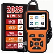 JIhuahe OBD2 Scanner Diagnostic Tool, Engine Code Reader with DTC Scan, Data Stream, I M Readiness for All Cars, Trucks, V500 Scan Tool