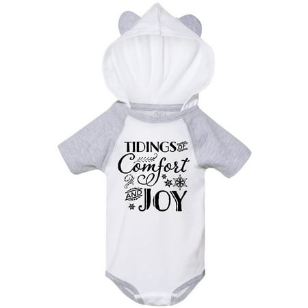 

Inktastic Tidings of Comfort and Joy-Merry Christmas Gift Baby Boy or Baby Girl Bodysuit