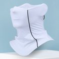 thumbnail image 4 of Breathable Cycling Face Scarf Reflective Strip Design Polyester Sun Protection Universal Cycling Scarf for Outdoor, 4 of 7