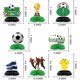 thumbnail image 1 of 8 Uds. De suministros de decoración para fiestas de panal de escritorio con temática de fútbol de la Copa Mundial, adornos XianweiShao 8390613968593, 1 of 1