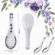 thumbnail image 2 of 8 Pieces Ceramics Soup Spoons Nese And Porcelain Pattern Spoons Flatware, 2 of 4
