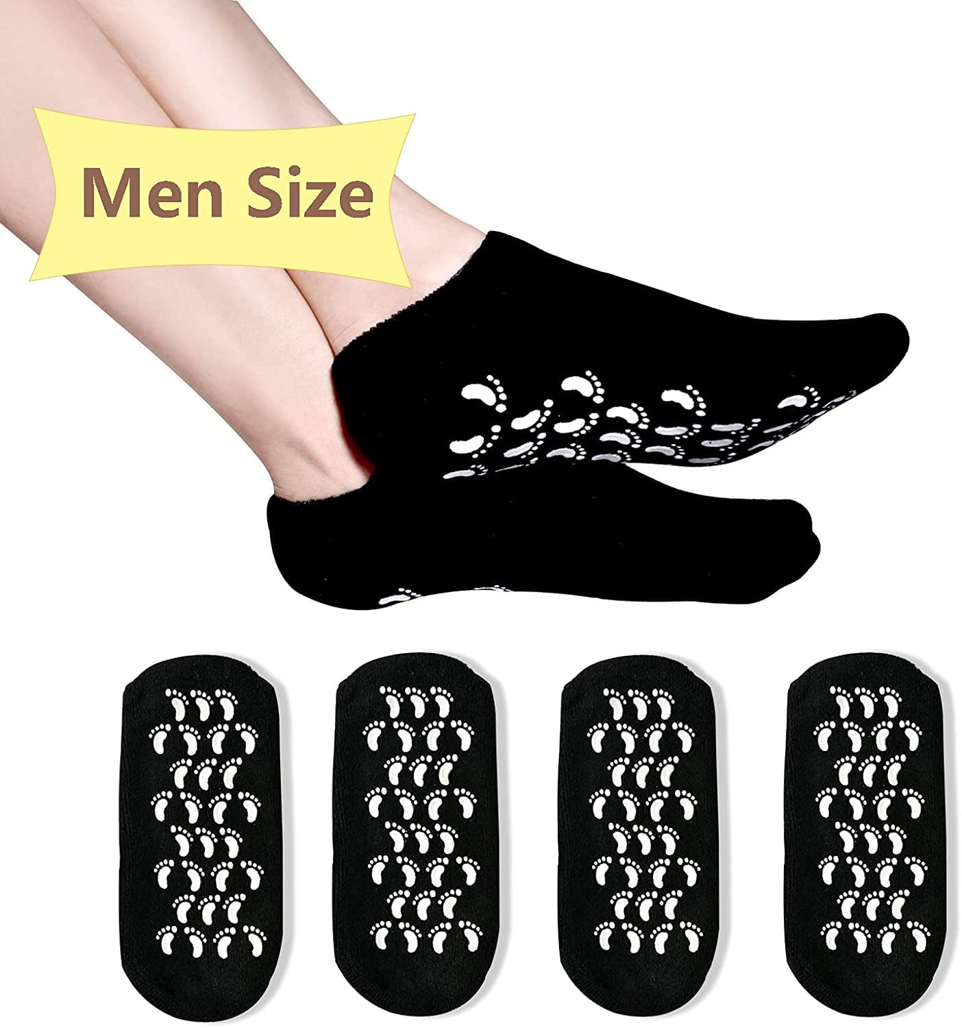 Moisturizing Socks, Gel Socks Soft Moisturizing Gel Socks, Gel Spa