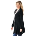thumbnail image 3 of Woman Within Plus Size Lightweight Open Front Cardigan Sweater, 3 of 5