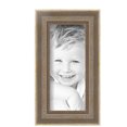 thumbnail image 2 of ArtToFrames 4" x 9" Aged White Gold Picture Frame, 4x9 inch Silver Wood Poster Frame (WOM-2036), 3 Pack, 2 of 6