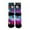 Blue, variant on Men's Valentine's Day Novelty Food Print Socks - Funny Designs with Hearts, Soft Cotton & Stretchable, Crew Length & Machine Washable, Hilarious Stocking Stuffer Light Purple One Size