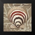 thumbnail image 2 of Vess, June Erica 12x12 Black Modern Framed Museum Art Print Titled - Seaside Sonnet II, 2 of 5