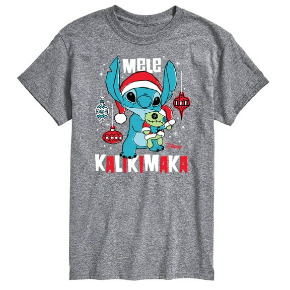 Lilo & Stitch - Mele Kalikimaka - Men's Short Sleeve Graphic T-Shirt