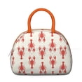 thumbnail image 2 of Insulated Lunch Bag Women, Reusable Small Lobster Tote Lunch Box, Leakproof Cooler Lunch Bags for Work Office Travel Picnic, 2 of 6