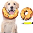 thumbnail image 1 of GHSDFBB Inflatable Dog Cone Collar, Protective Recovery Collar Cone for Small Medium Large Dogs and Cats, Soft E-Collar Dog Donut Cone Alternative After Surgery, 1 of 7