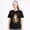 Black-82, variant on Women's Cotton T-Shirt Spice Ghouls Ghost Coffee Graphic Fall Tee