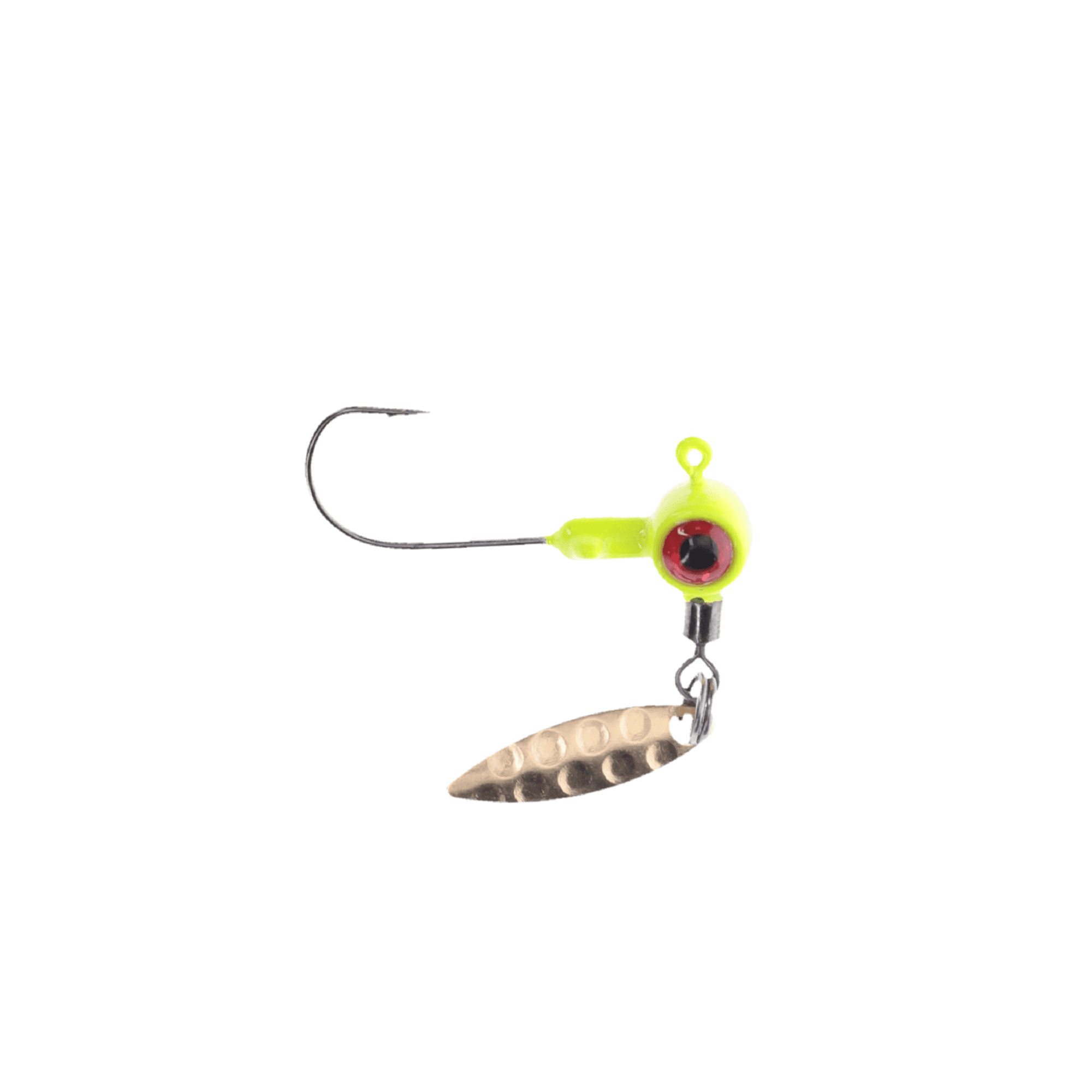 Strike King SS Spins - Crappie Heads 1/8 Chartreuse