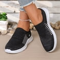thumbnail image 3 of Rokment Womens Orthopedic Clogs Backless Walking Slides Sandals Lightweight Comfortable Mesh Athletic Nursing Driving Arch Support Mules Slip on Casual Sneakers Summer Fall Black Size 6.5, 3 of 5