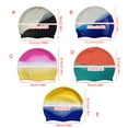 thumbnail image 5 of SIEYIO Pool Hat Hair Protections Silicone Pool Swimming Hat Swim Head Cover for Waterproof Soft Bathing Hat Swimming Hat Easy to Put On for Long Short Hair, 5 of 11