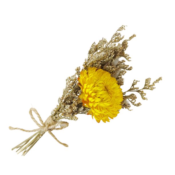 Naiovety Mini ramo de flores secas, artesanía de bricolaje, adorno de mano de obra fina, regalo dulce de larga duración, decoración de tarjeta de Artesanía N20 Naiovety HA084418-06