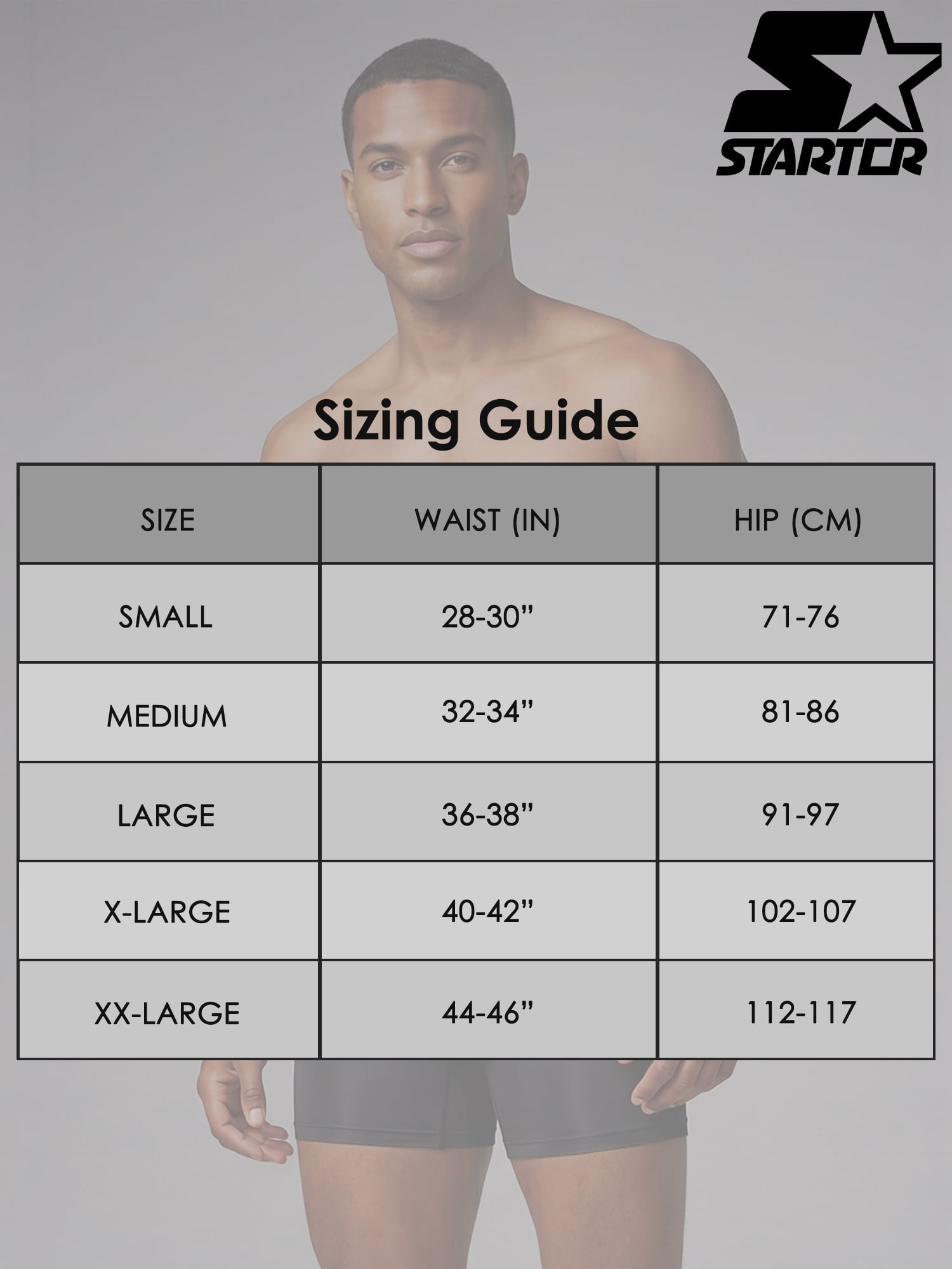 Starter Men’s Active Performance Boxer Briefs, 5-Pack, Sizes S-XL