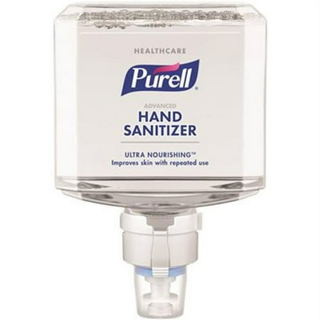 GOJO Industries GOJ 7756-02 1200 ml Healthcare Advanced Hand sanitze Ultra Nourishing Foam Clear - 2 Per Case